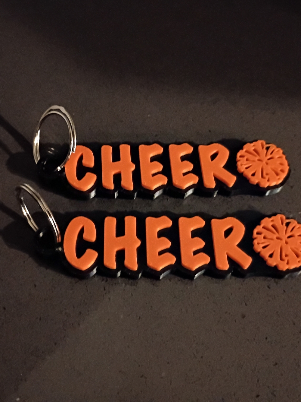 Cheer Keychain Backpack Charm - Picture 1 of 2